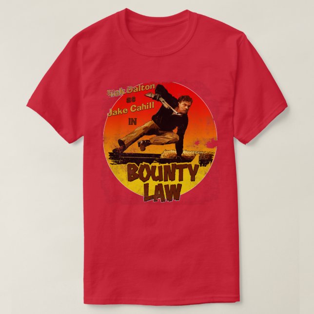 Camiseta Ley Bounty angustiada (Diseño del anverso)