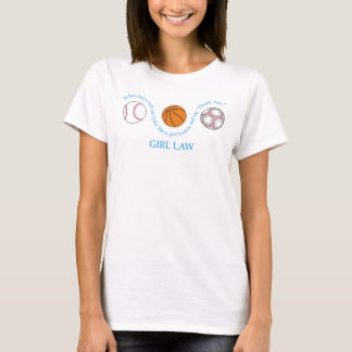 Camiseta ley completa del chica