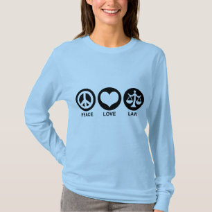 Camiseta Ley de amor por la paz