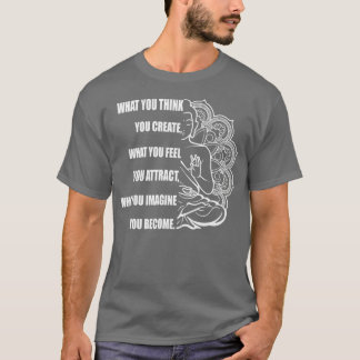 Camiseta Ley De Atracción De Camisas De Meditación Buda