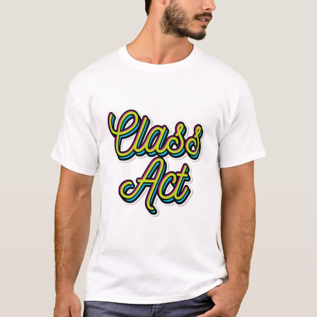 Camiseta Ley de clases (Anverso)