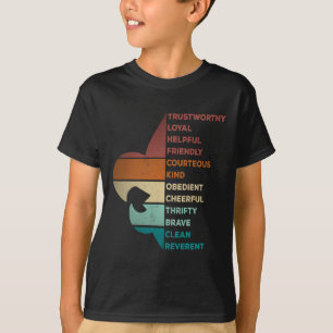 Camiseta Ley de exploración de estilo retro vintage genial