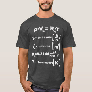 Camiseta Ley de gas ideal de termodinámica amigo