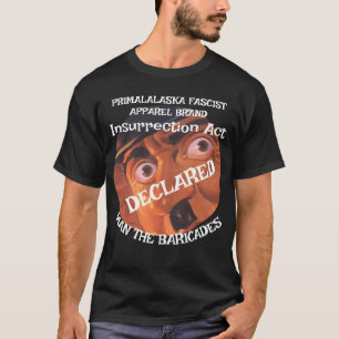 Camiseta Ley de Insurrección de Trump Militar ICE CPB Gesta