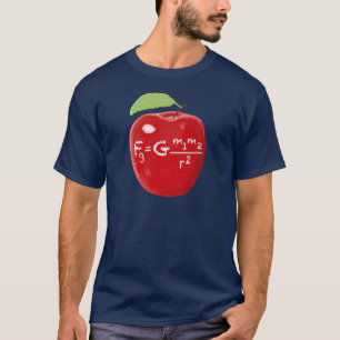 Camiseta Ley de Isaac Newton del profesor de ciencias de la