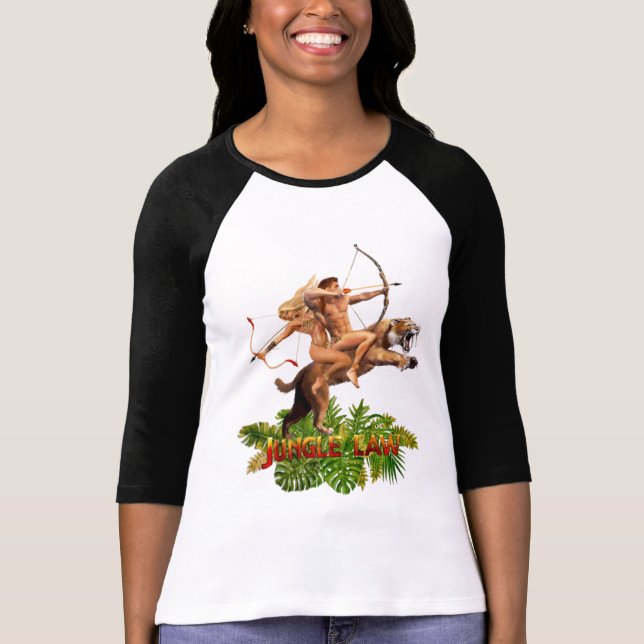CAMISETA LEY DE JUNGLE (Anverso)