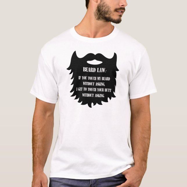 Camiseta Ley de la barba (Anverso)