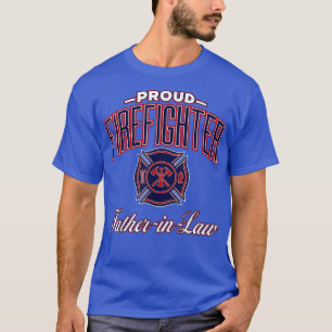Camiseta Ley de la familia del bombero para hombres