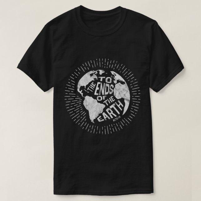 Camiseta Ley de la Gran Comisión al Fin de la Tierra 18 (Diseño del anverso)