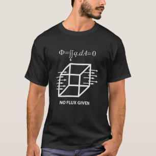 Camiseta Ley divertida del gauss del ingeniero eléctrico d