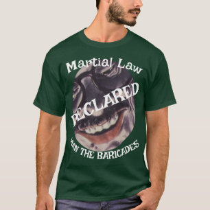 Camiseta Ley Marcial Declarada por Trump Na zi Republicanos