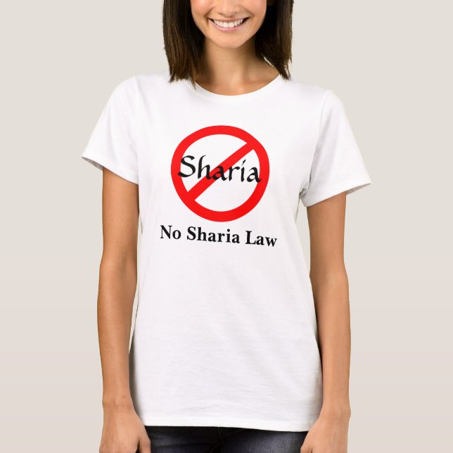 Camiseta Ley No Sharia (Anverso)