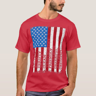 Camiseta Ley Scout Patriótico Scouts Lover US Flag Boy Gir