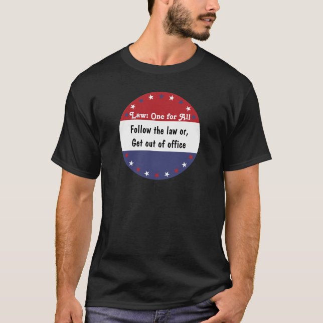 Camiseta Ley: Una para todos v2 (Anverso)