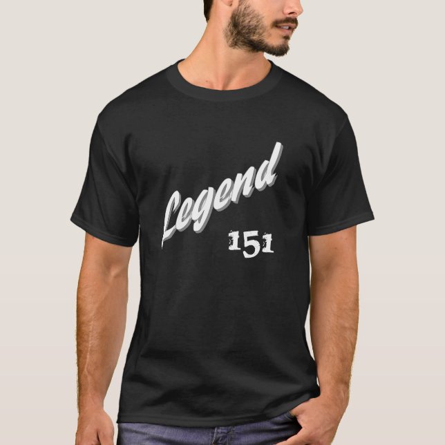 Camiseta Leyenda 151 (Anverso)