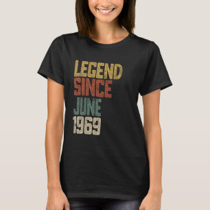 Camiseta Leyenda 1969 56 años hombres mujeres desde el 56 d