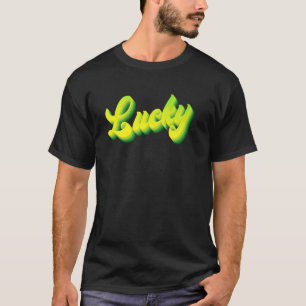 Camiseta Leyenda Acid Amarillo Afortunada St Patricku2019