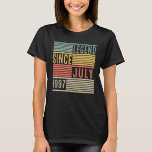 Camiseta Leyenda adolescente de 26 años desde julio de 1997
