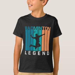 Camiseta Leyenda Badminton Player Shuttle Sports S