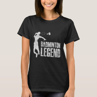 Camiseta Leyenda Badminton _ Transbordador Racket