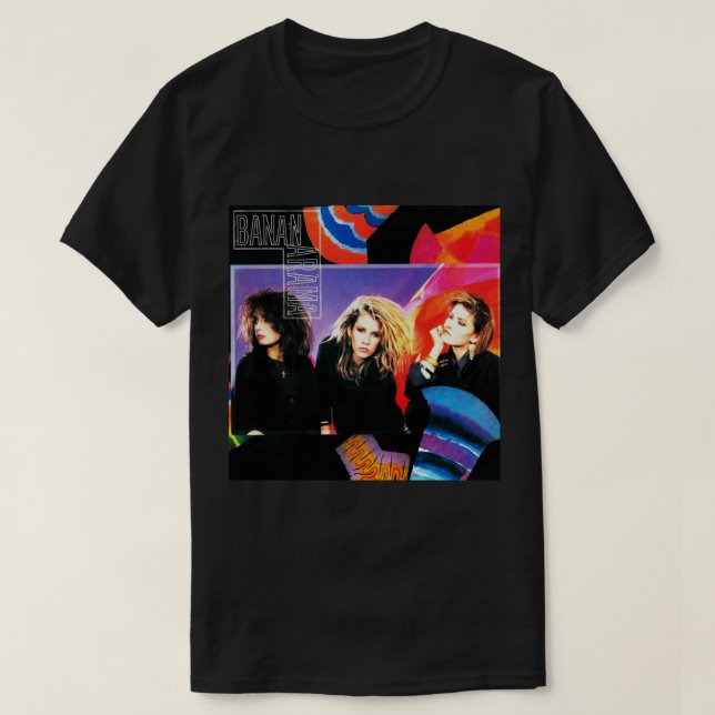 Camiseta Leyenda Bananaram, Chica pop del grupo de música m (Diseño del anverso)