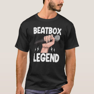 Camiseta Leyenda Beatboxing Mujeres Amantes divertidos de l