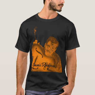 Camiseta Leyenda clásica del país Jimmie Rodgers Sepia Trib