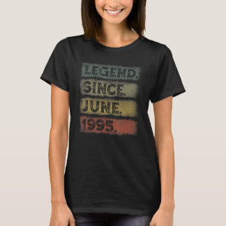 Camiseta Leyenda con angustia desde junio de 1995 28º cumpl