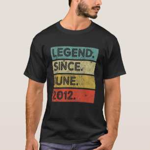 Camiseta Leyenda de 10 años de antigüedad desde junio de 20