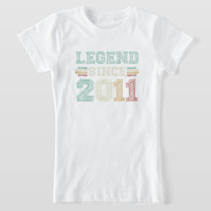 Camiseta Leyenda de 11 años desde 2011 11º cumpleaños