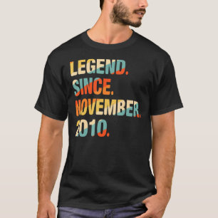 Camiseta Leyenda de 11 años desde el 20 de noviembre