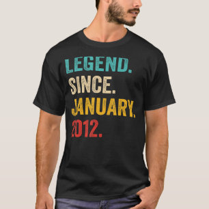 Camiseta Leyenda de 11 años desde enero de 2012