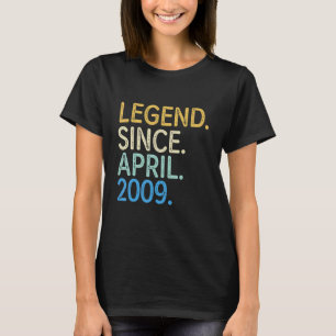 Camiseta Leyenda de 13 años de antigüedad desde abril de 20