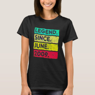 Camiseta Leyenda de 13 años de antigüedad desde junio de 20