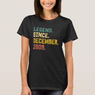 Camiseta Leyenda de 13 años desde diciembre de 2009 13th Bi