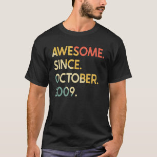 Camiseta Leyenda de 13 años desde octubre de 2009 13th Bi