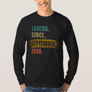 Camiseta Leyenda de 14 años desde el 14 de septiembre de 20