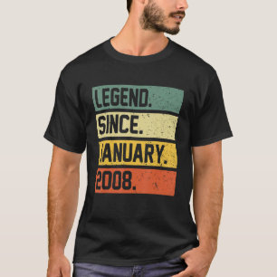 Camiseta Leyenda de 15 años desde el 20 de enero