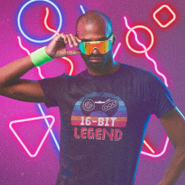 Camiseta Leyenda de 16 bits - Videojuego