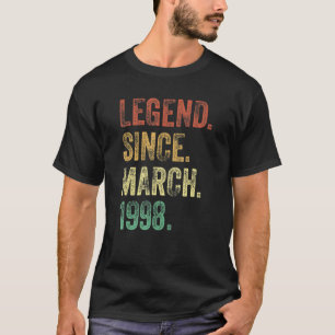 Camiseta Leyenda de 24 años desde marzo de 1998