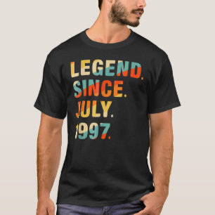 Camiseta Leyenda de 25 años desde julio de 1997