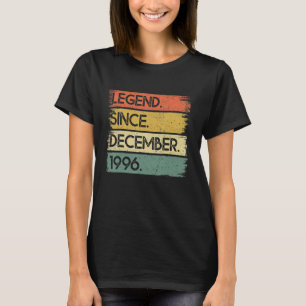 Camiseta Leyenda de 26 años desde diciembre de 1996 26º nac
