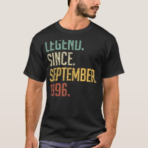 Camiseta Leyenda de 26 años desde septiembre de 1996 26th B