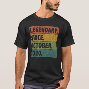 Camiseta Leyenda de 2 años desde 2020 segundo cumpleaños