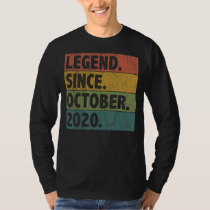Camiseta Leyenda de 2 años desde 2020 segundo cumpleaños