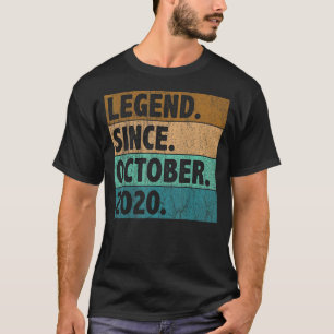Camiseta Leyenda de 2 años desde 2020 segundo cumpleaños