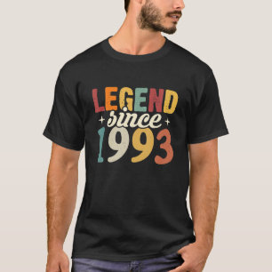 Camiseta Leyenda de 30 años desde 1993 30º cumpleaños