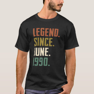 Camiseta Leyenda de 32 años desde junio de 1990