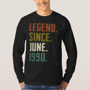Camiseta Leyenda de 32 años desde junio de 1990