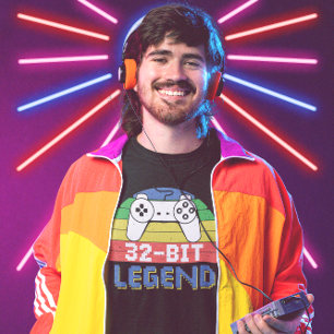 Camiseta Leyenda de 32 bits - Retro Gamer